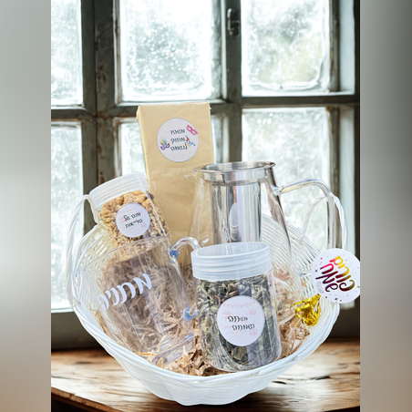 משלוח מנות - סלסלת משתה ושמחה