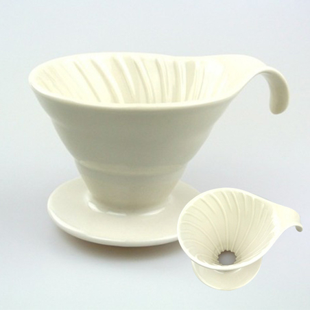 דריפר v60 להכנת פילטר קרמי