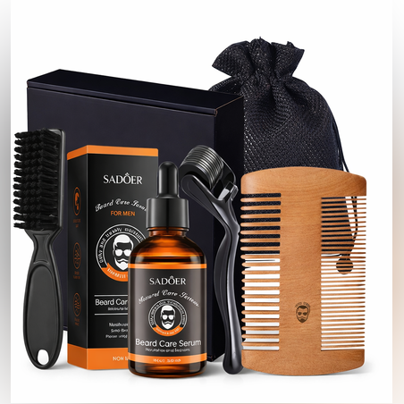 סט טיפוח זקן לגבר – טיפול מלא,