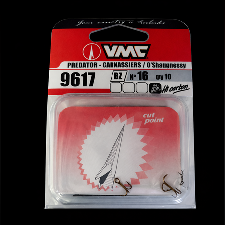 קרס משולשת פלדה איכותית – מידה 16