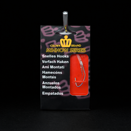 קרס דיג עם חוט מוכן מידה 2 – חבילה 10 יחידות