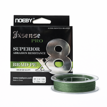 חוט דיג בד קלוע  0.6 – אורך 150 מטר לרולר