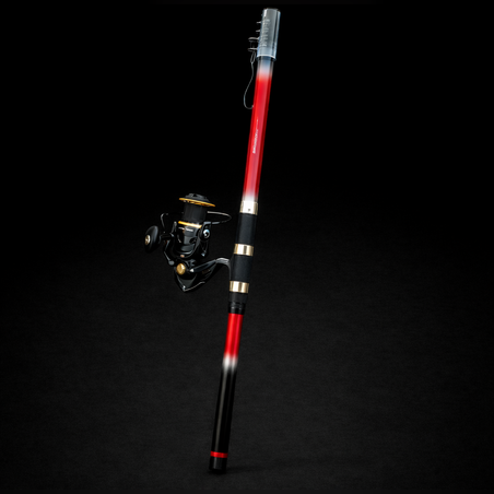 סט חכה רולר מקצועי 4.2 מטר – קרבון מלא אולימפיק