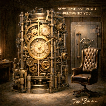 תמונה ציור קנבס בית משרד יחודי  הגבול האחרון