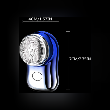 מכונת גילוח קטנה נטענת לשימוש בכל מקום