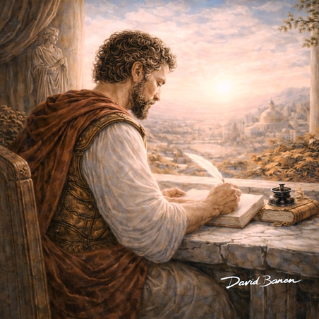 תמונת קנבס אומנותית מחשבות לעצמי