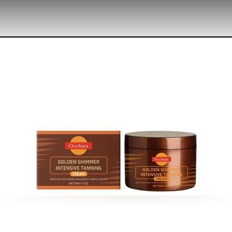Golden Shimmer Intensive Tanning Cream 140g – קרם שיזוף זהוב