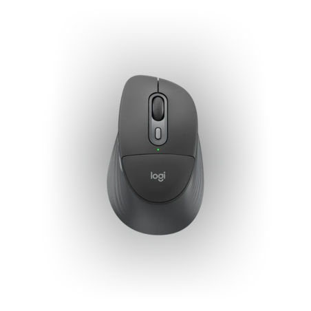 מקלדת ועכבר אלחוטיים דגם Signature Comfort Plus MK880 בצבע אפור כהה מבית Logitech