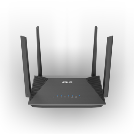 ASUS RT-AX52 נתב אלחוטי WiFi 6 דו-תדרי עם 4 אנטנות