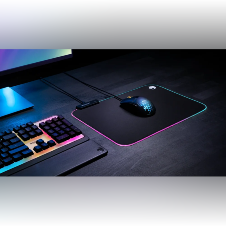 משטח מואר לעכבר ROCCAT SENSE AIMO RGB Medium 350×250