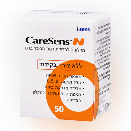 מקלוני בדיקה עבור מד סוכר CareSens N, CareSens N Premier