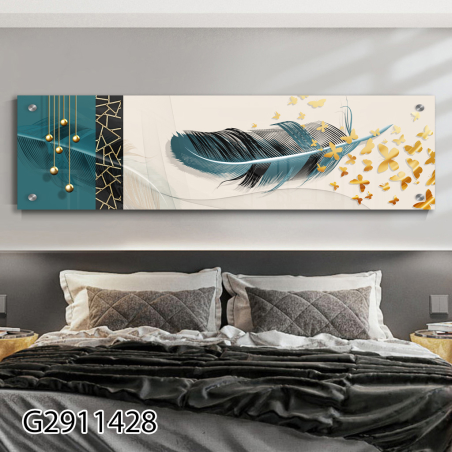תמונת זכוכית פנורמית לחדר השינה או לסלון דגם G2911428
