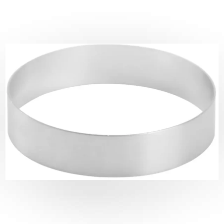 רינג נירוסטה להכנת המבורגר עגול ומדויק, מתאים להכנת קציצות בעיצוב מושלם, עשוי מנירוסטה איכותית ועמידה.