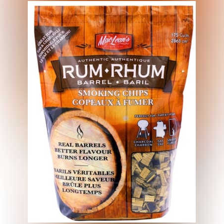 שבבי עץ לעישון-רום - RHUM CHIPS