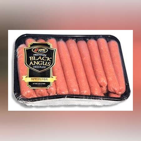 אריזת נקנקיות מרגז חריפות – נקניקיות בשר מתובל בסגנון מרוקאי, מוצר פרימיום לבישול או צלייה