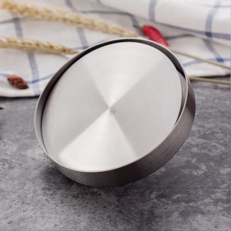 לוחץ מנירוסטה להכנת המבורגרים