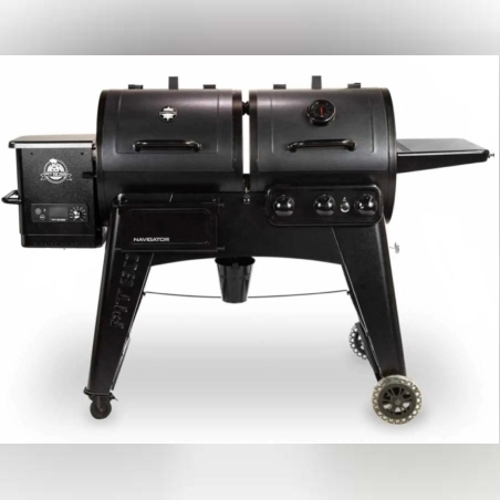 מעשנת פלט וגריל גז במוצר אחד - NAVIGATOR COMBO 1230