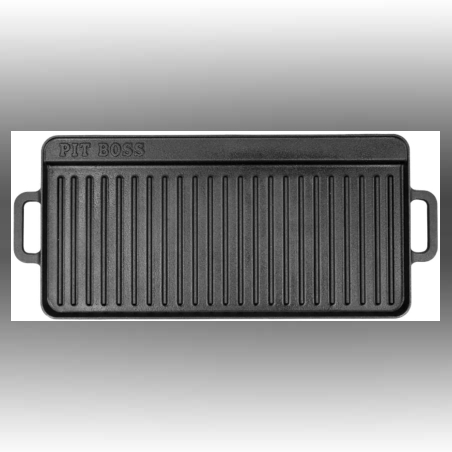 Cast Iron Griddle Pitboss פלנצ'ה לגריל 51*20.5 ס