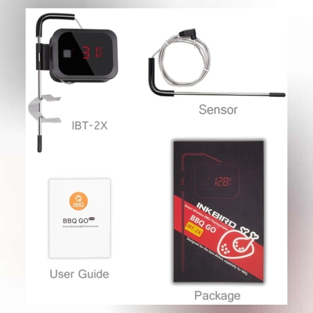 מד חום בלוטות' 2 פרובים