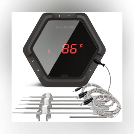 מד חום בלוטות' 6 פרובים