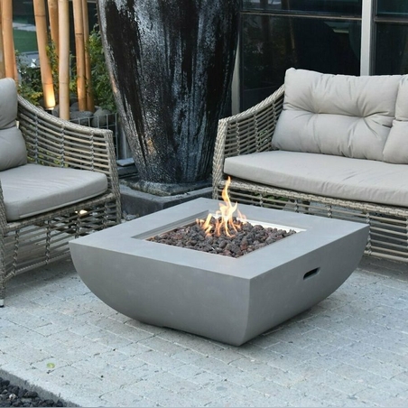 שולחן אש Westport – עיצוב מודרני עם חוויית להבות חיות