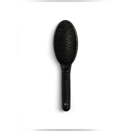 Loop brush for hair extensions