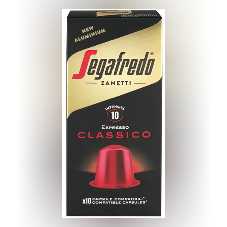 10 קפסולות נפרסו SGAFREDO CLASSICO