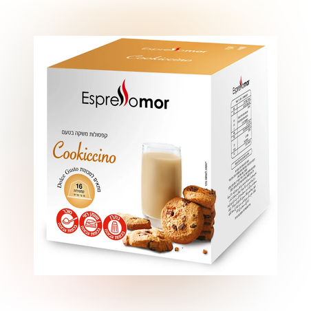 16 קפסולות דולצ'ה עוגיות