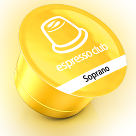 10 קפסולות סופראנו אספרסו קלאב