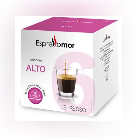 16 קפסולות דולצ'ה אלטו