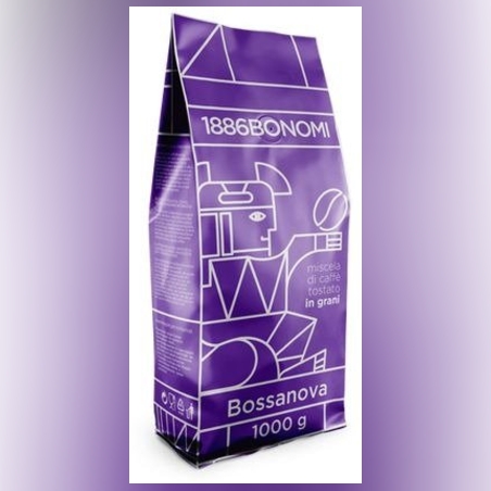 תערובת פולי קפה 1 ק''ג 1886BONOMI Bossanova