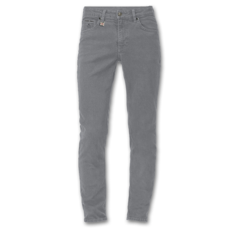 מכנסיים 5POCKETS ג׳ינס לייקרה- אפור בהיר