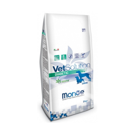 MONGE VetSolution מונג' וט סולושן דיאבטיק מזון רפואי לכלבים סכרתיים 12 ק