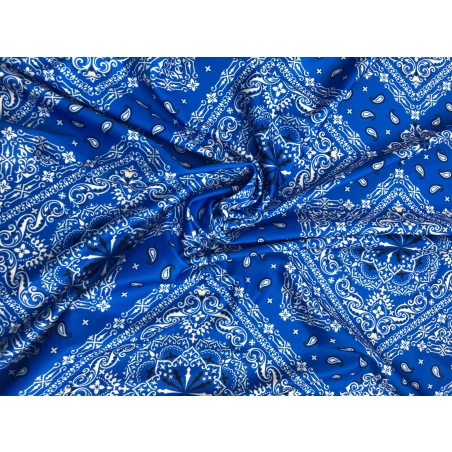 לייקרה לבגד ים כחול רויאל  דגם מנדלות