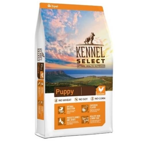 KENNEL SELECT קאנל סלקט מזון יבש לגורי כלבים על בסיס עוף