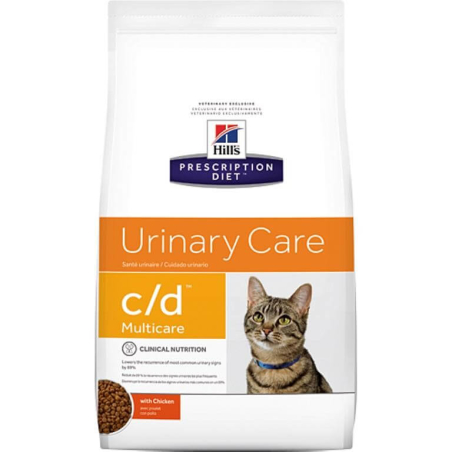 Hill's Prescription Diet C/D הילס C/D מזון רפואי לחתול 20 ק