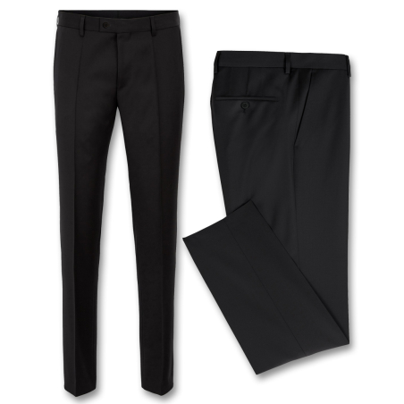 מכנסיים אלגנטיות IKONE SKINNY - שחור