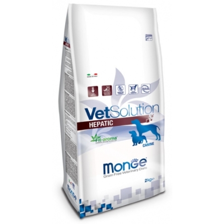 MONGE VetSolution  מונג' וט סולושן הפטיק מזון רפואי לכלבים עם בעיות כבד 12 ק