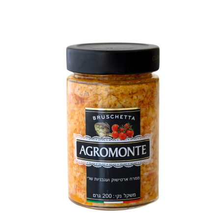 אגרומונטה - ממרח ארטישוק ועגבניות שרי 200 גרם
