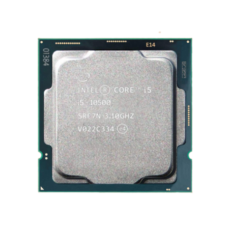 מעבד אינטל דור 10 Intel Core i5-10500 Tray 4.5GHZ 6crs 12 Thrds