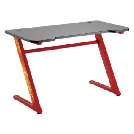 שולחן גיימינג מקצועי דגם GMD02-1 מבית LUMI בצבע אדום