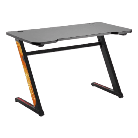שולחן גיימינג מקצועי דגם GMD02-1 מבית LUMI בצבע שחור
