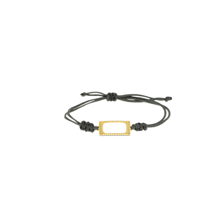 Carrie Rectangular String Bracelet