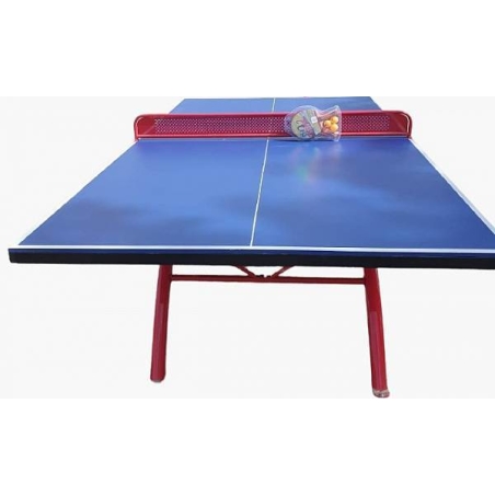 שולחן טניס שולחן פינג פונג חוץ קבוע לבית ספר למוסדות PARK 1000