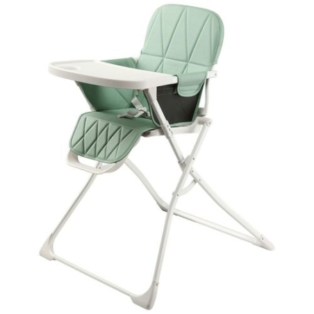 כסא אוכל מתקפל ביד אחת Fresco -Green Grey Infanti