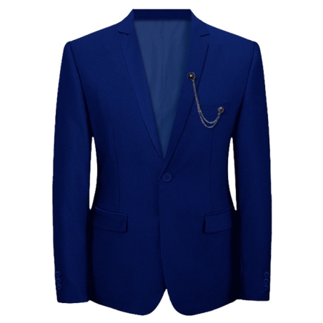 חליפה  SUPER SLIM FIT - כחול רויאל