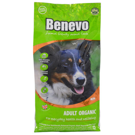 BENEVO מזון טבעוני ואורגני לכלבים