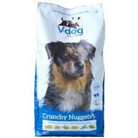 vdog nuggets מזון טבעוני לכלבים V-dog- 15 ק