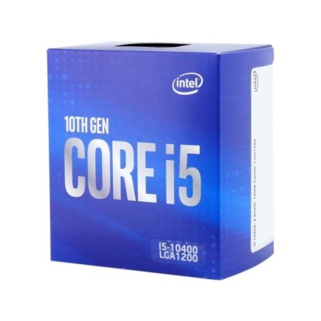 מעבד אינטל דור 10 Inte Core i5-10400 BOX 4.3Ghz 6Crs 12Thrd