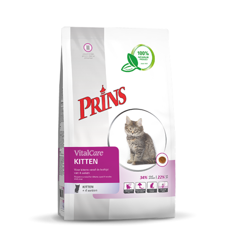 Prins VitalCare-מזון יבש לגור חתול ולחתולות בהריון-5ק